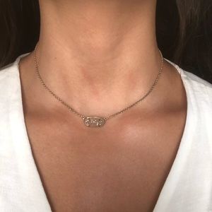Kendra Scott gold elisa necklace